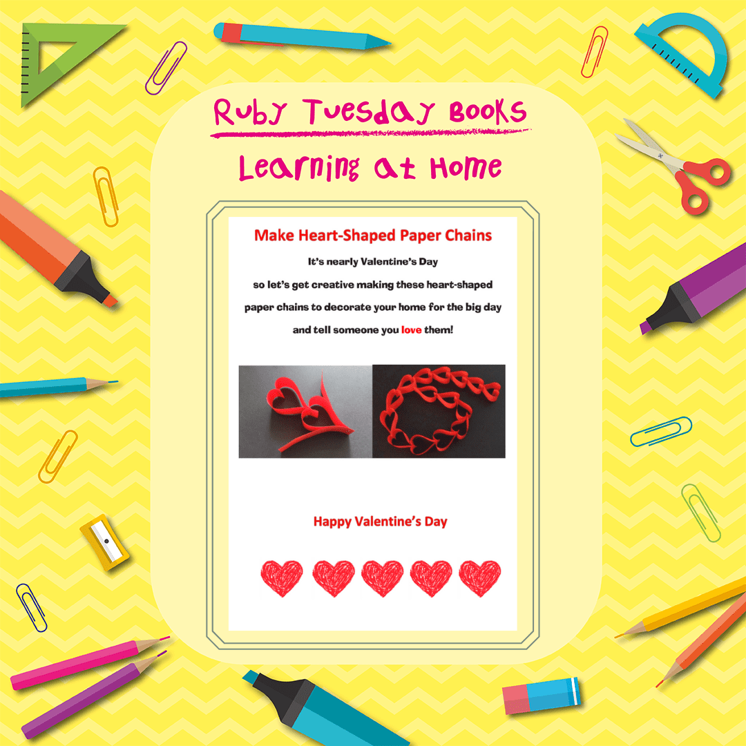 Learning at Home - Valentines Craft Activity